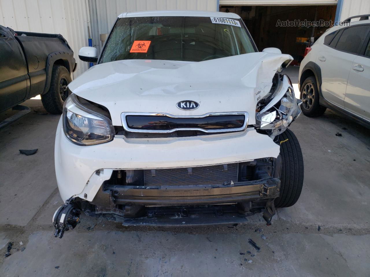 2016 Kia Soul + White vin: KNDJP3A52G7405094