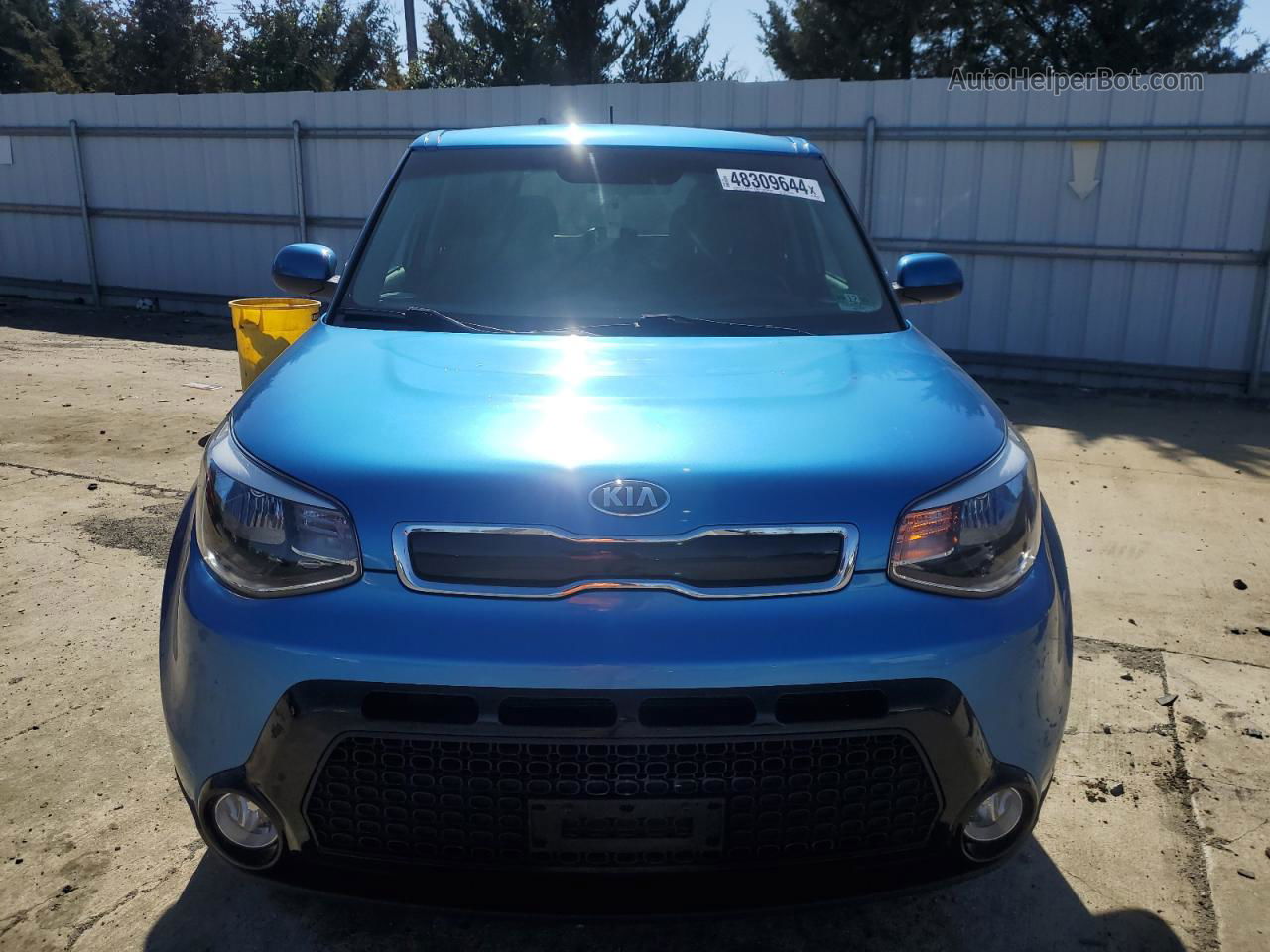 2016 Kia Soul + Blue vin: KNDJP3A52G7408769