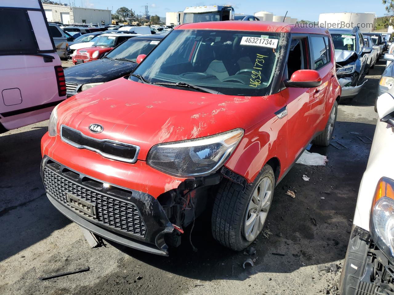 2016 Kia Soul + Red vin: KNDJP3A52G7845865