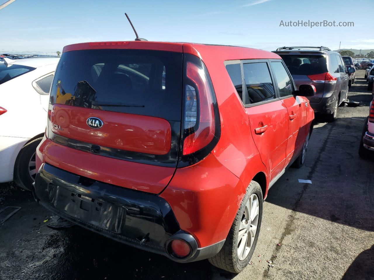 2016 Kia Soul + Red vin: KNDJP3A52G7845865