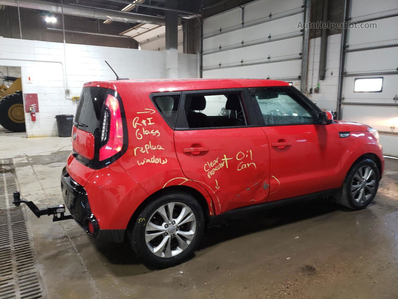 2016 Kia Soul + Red vin: KNDJP3A52G7848877