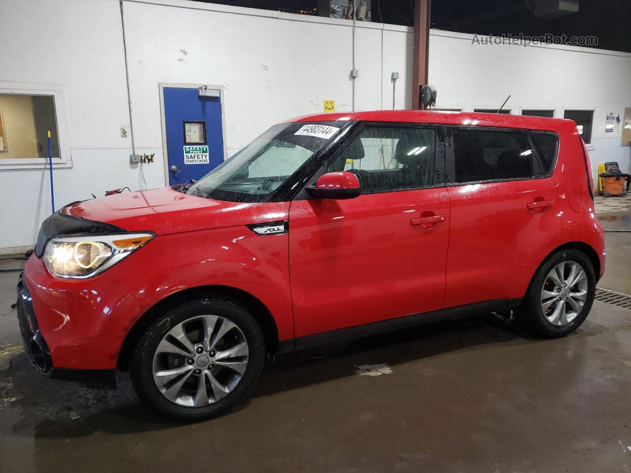 2016 Kia Soul + Red vin: KNDJP3A52G7848877