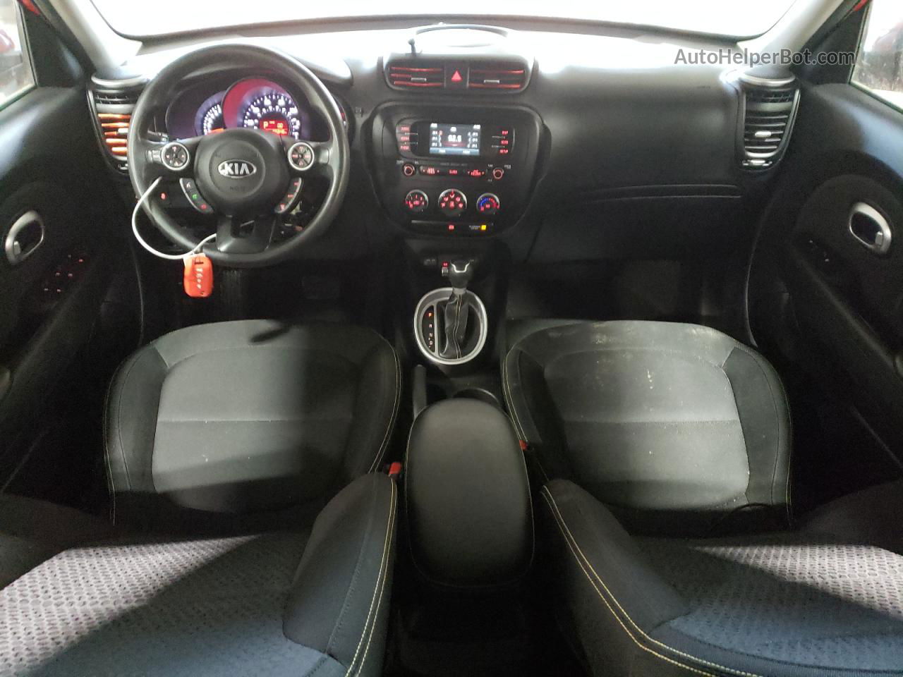 2016 Kia Soul + Красный vin: KNDJP3A52G7848877