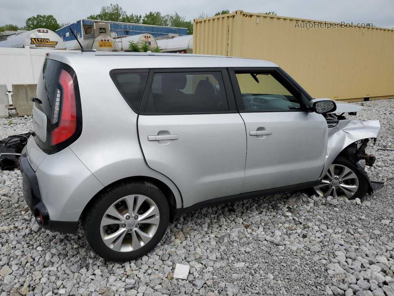 2016 Kia Soul + Серебряный vin: KNDJP3A52G7859460