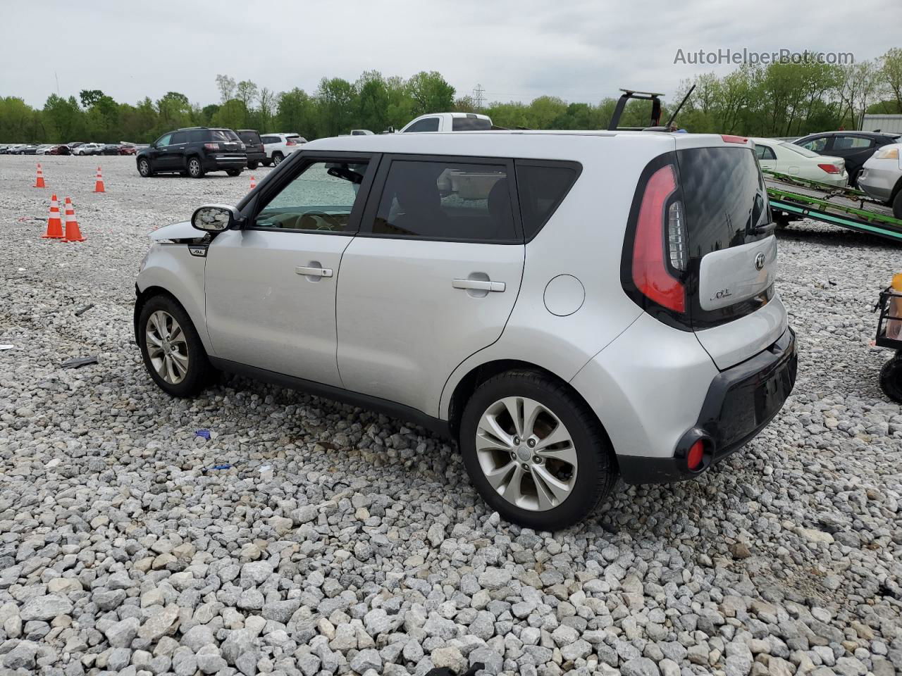 2016 Kia Soul + Серебряный vin: KNDJP3A52G7859460