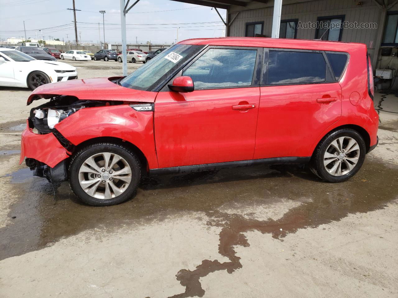 2016 Kia Soul + Red vin: KNDJP3A52G7876128