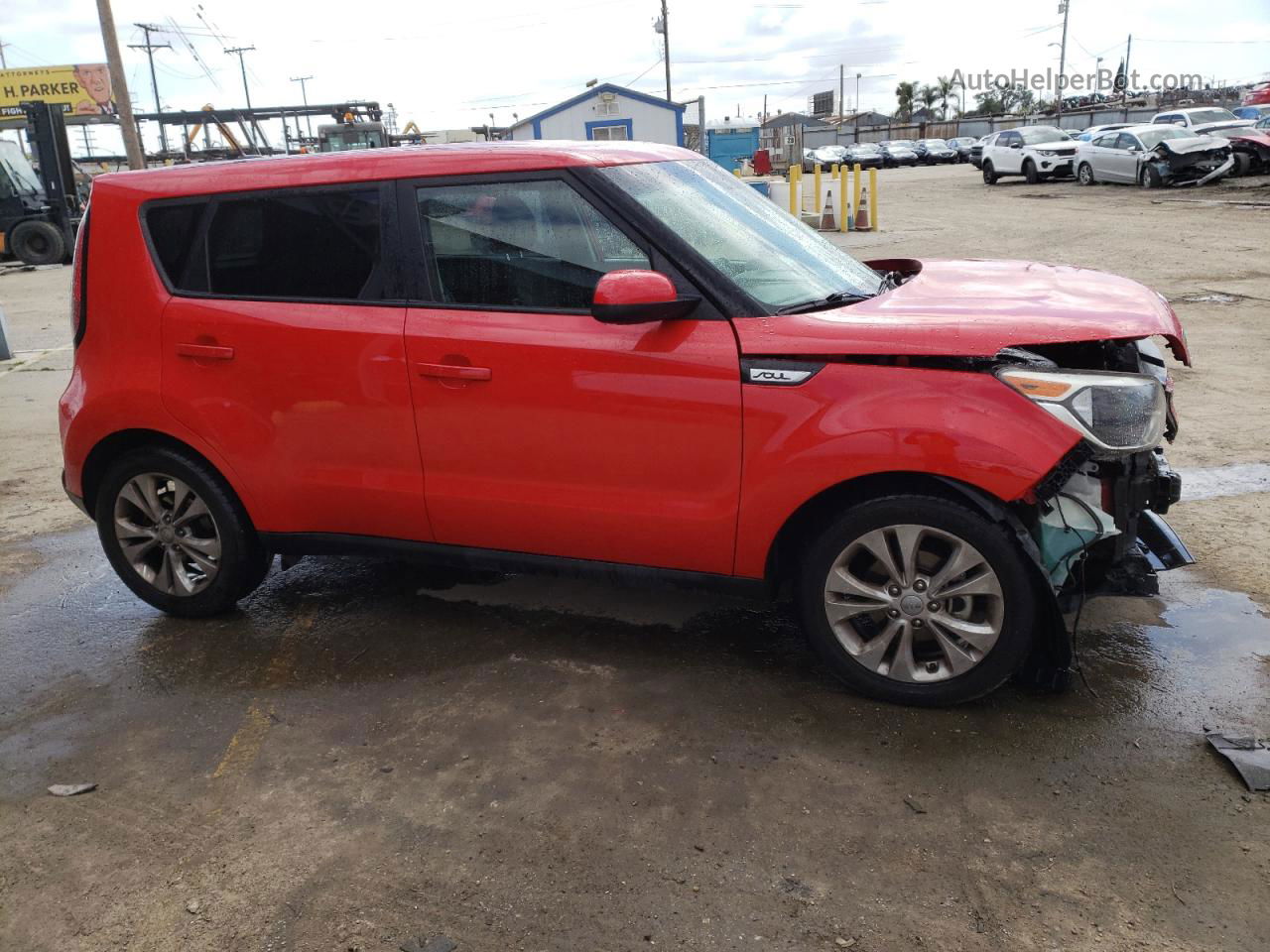 2016 Kia Soul + Red vin: KNDJP3A52G7876128