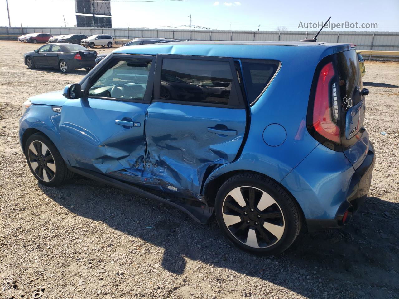 2016 Kia Soul + Синий vin: KNDJP3A53G7297875