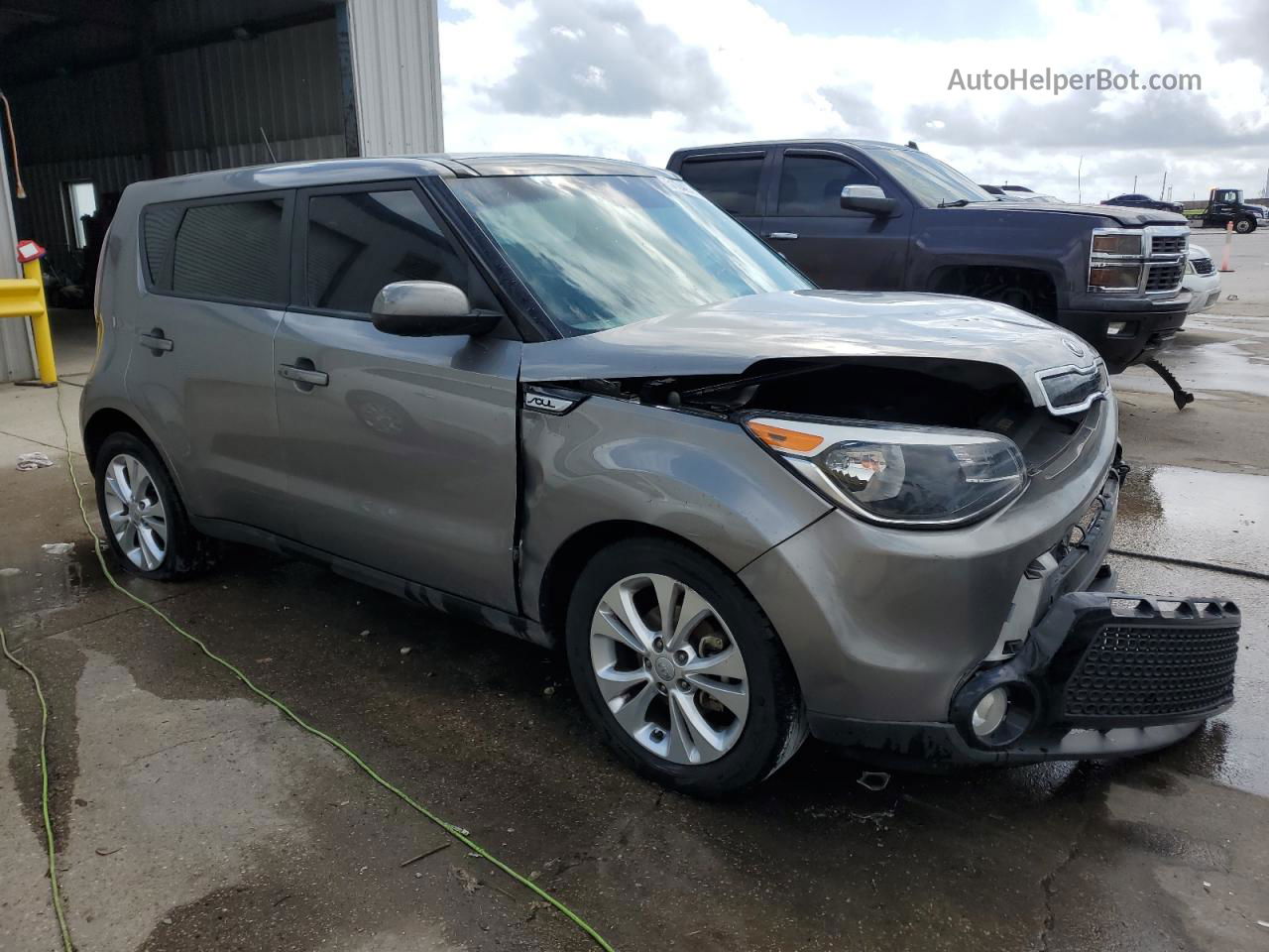 2016 Kia Soul + Gray vin: KNDJP3A53G7323276