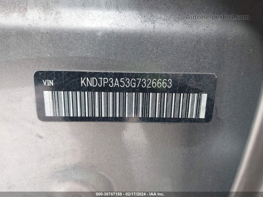 2016 Kia Soul + Серый vin: KNDJP3A53G7326663