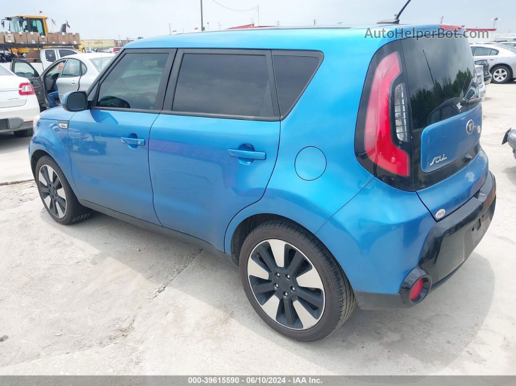 2016 Kia Soul + Blue vin: KNDJP3A53G7331037