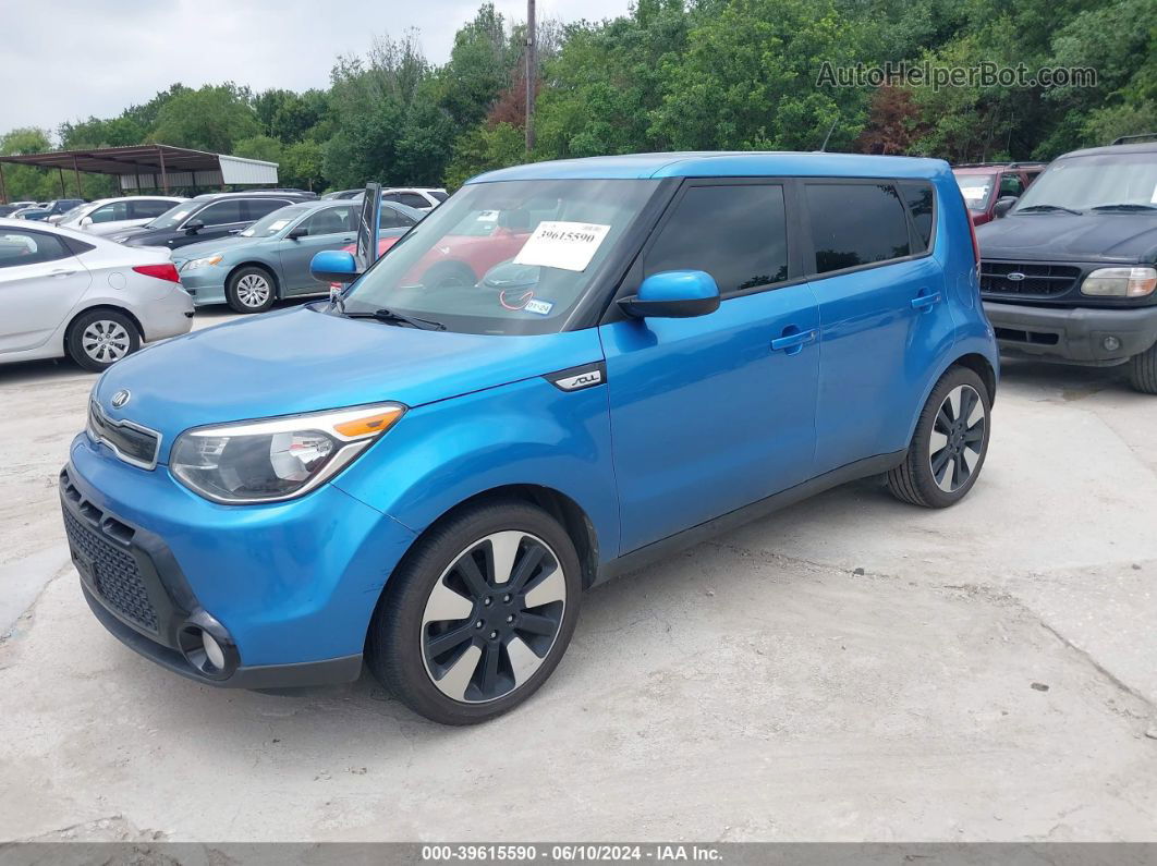 2016 Kia Soul + Blue vin: KNDJP3A53G7331037