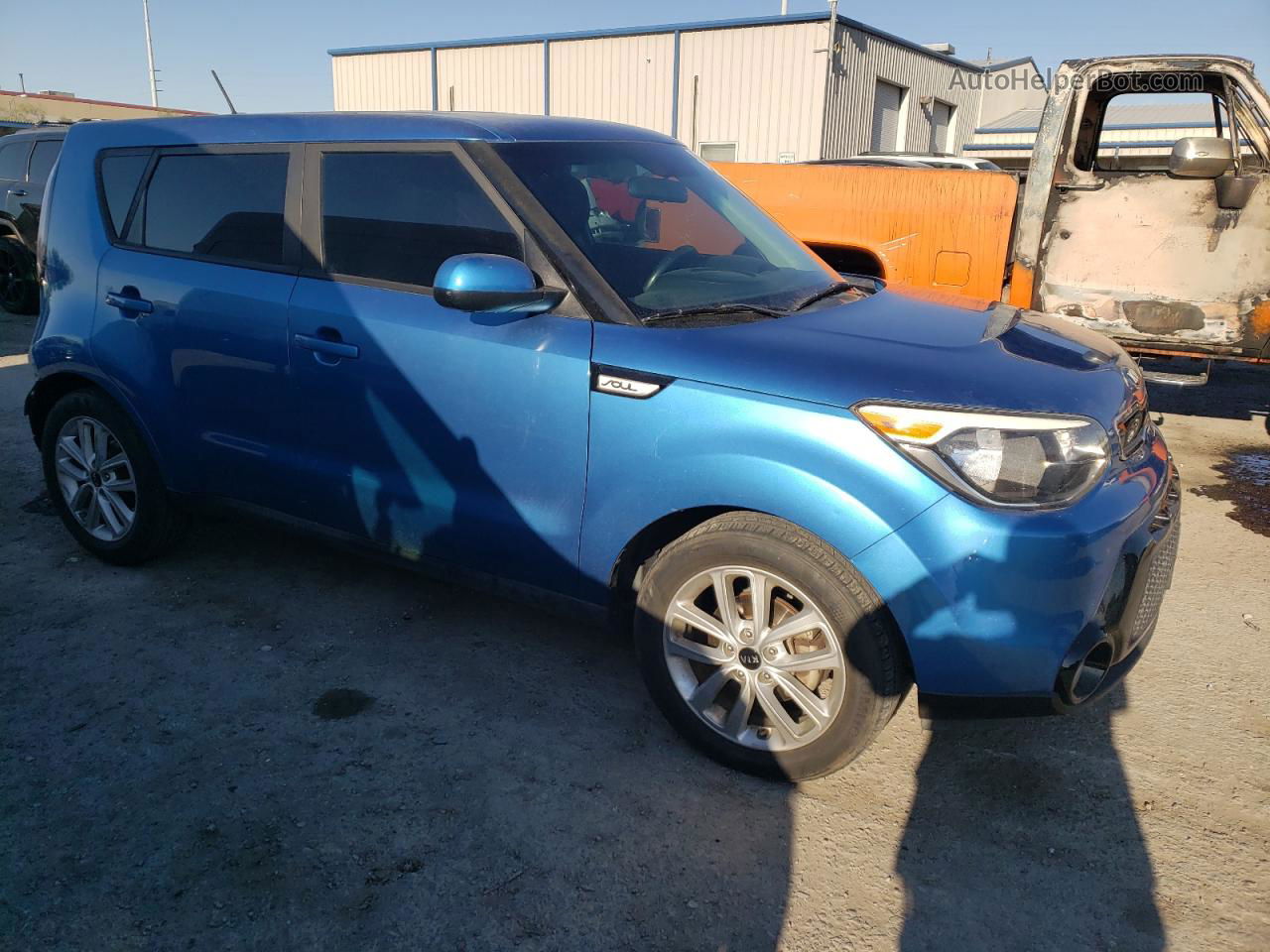 2016 Kia Soul + Blue vin: KNDJP3A53G7340899