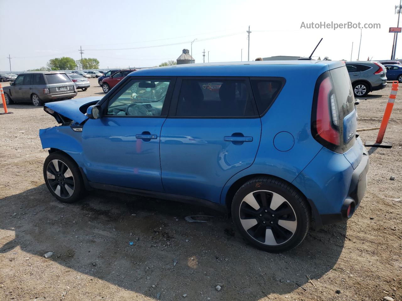 2016 Kia Soul + Blue vin: KNDJP3A53G7360084