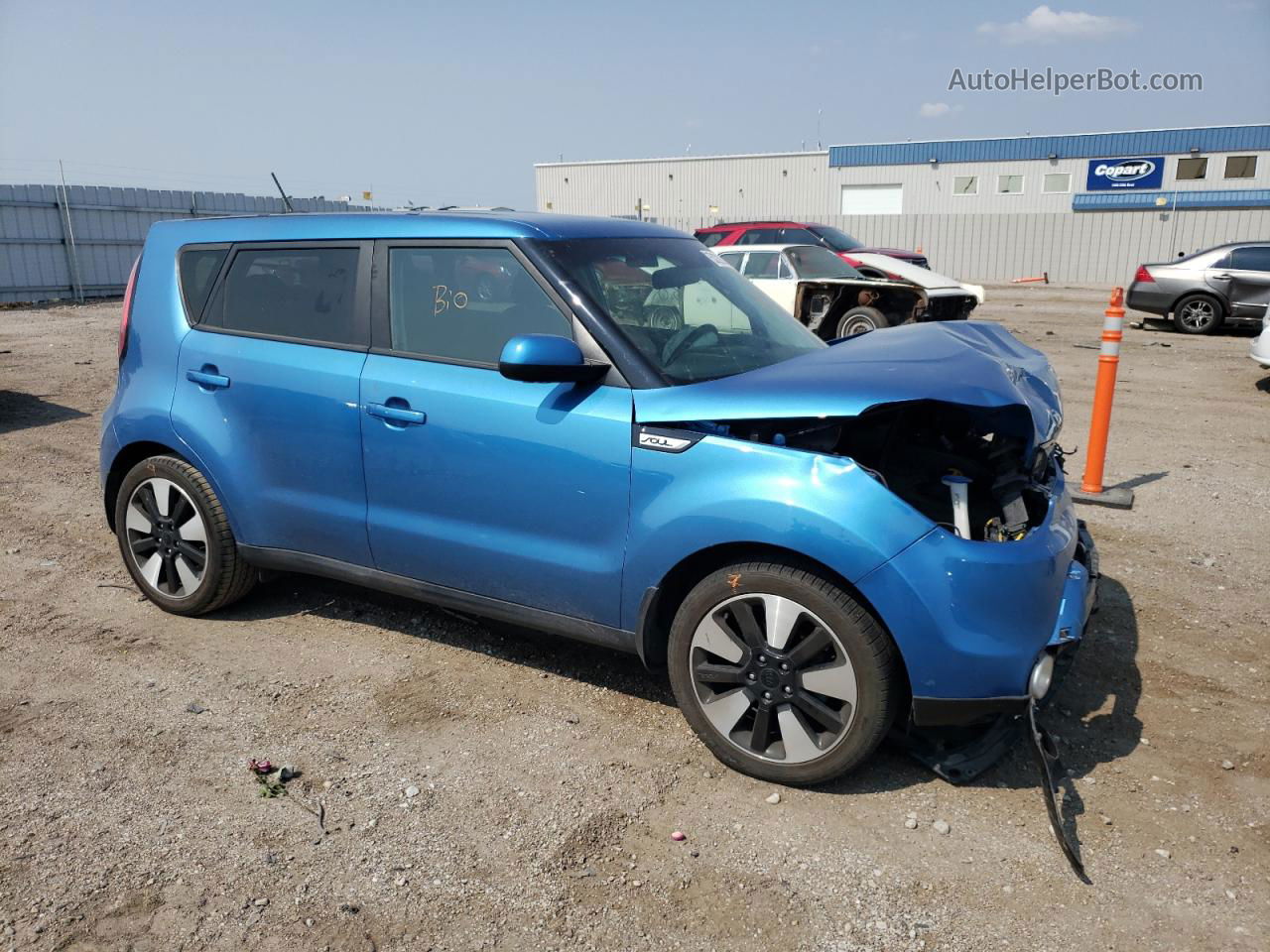 2016 Kia Soul + Blue vin: KNDJP3A53G7360084