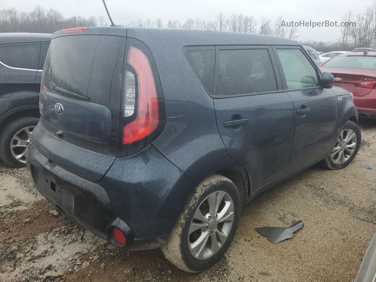 2016 Kia Soul + Blue vin: KNDJP3A53G7373465