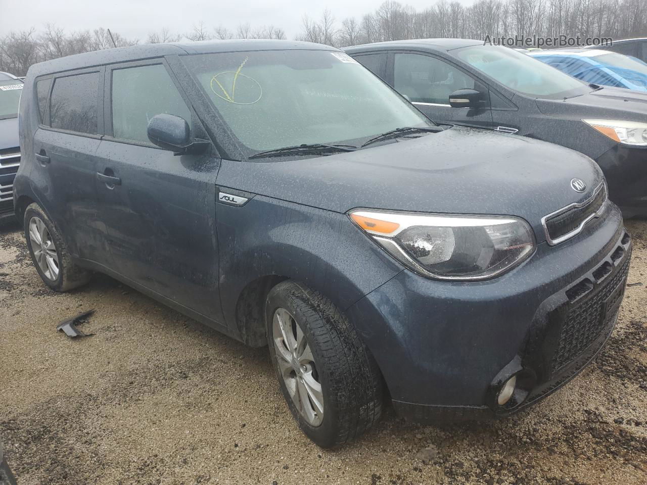 2016 Kia Soul + Blue vin: KNDJP3A53G7373465