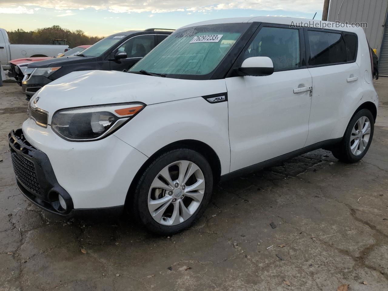 2016 Kia Soul + White vin: KNDJP3A53G7820358