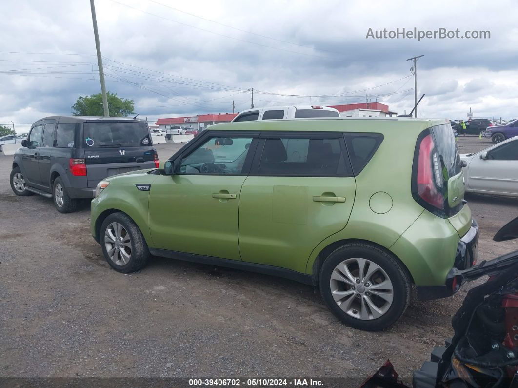 2016 Kia Soul + Green vin: KNDJP3A53G7820571