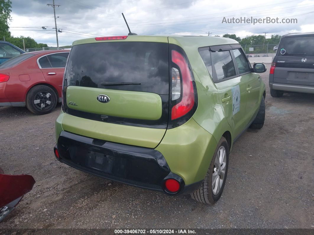 2016 Kia Soul + Green vin: KNDJP3A53G7820571