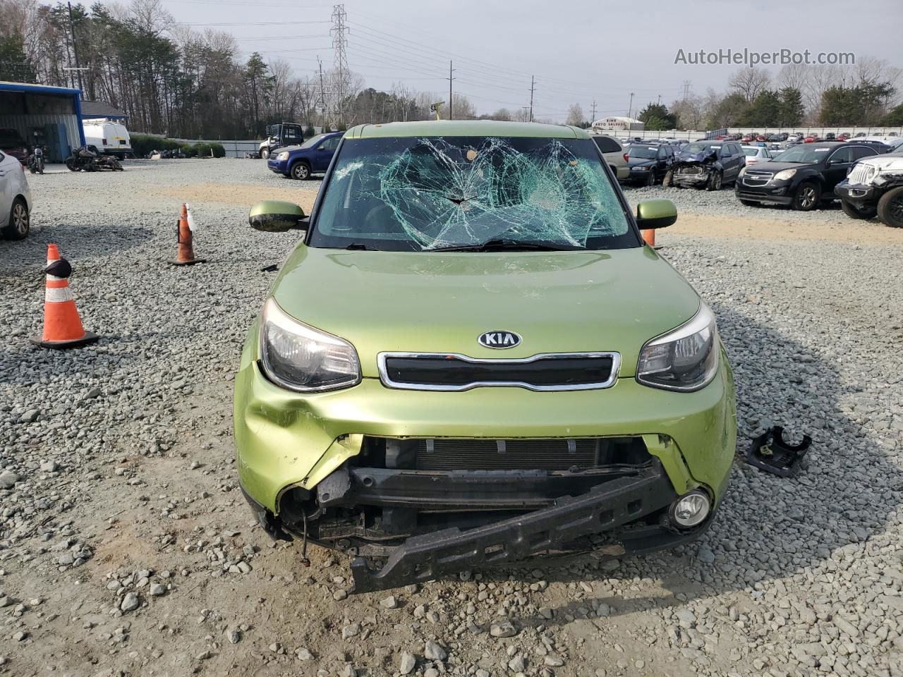 2016 Kia Soul + Green vin: KNDJP3A53G7820893