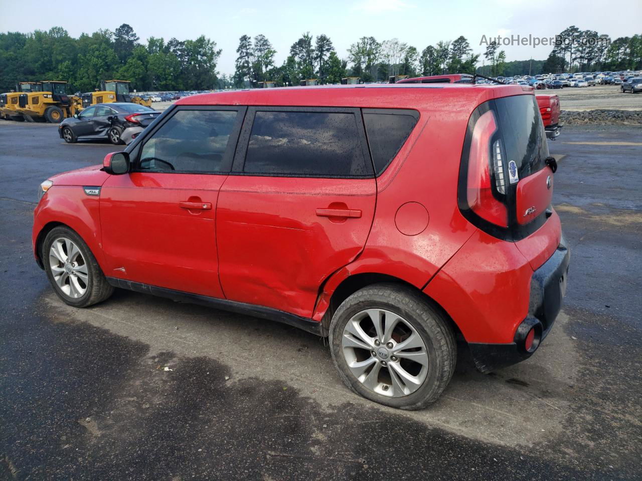 2016 Kia Soul + Red vin: KNDJP3A53G7824054