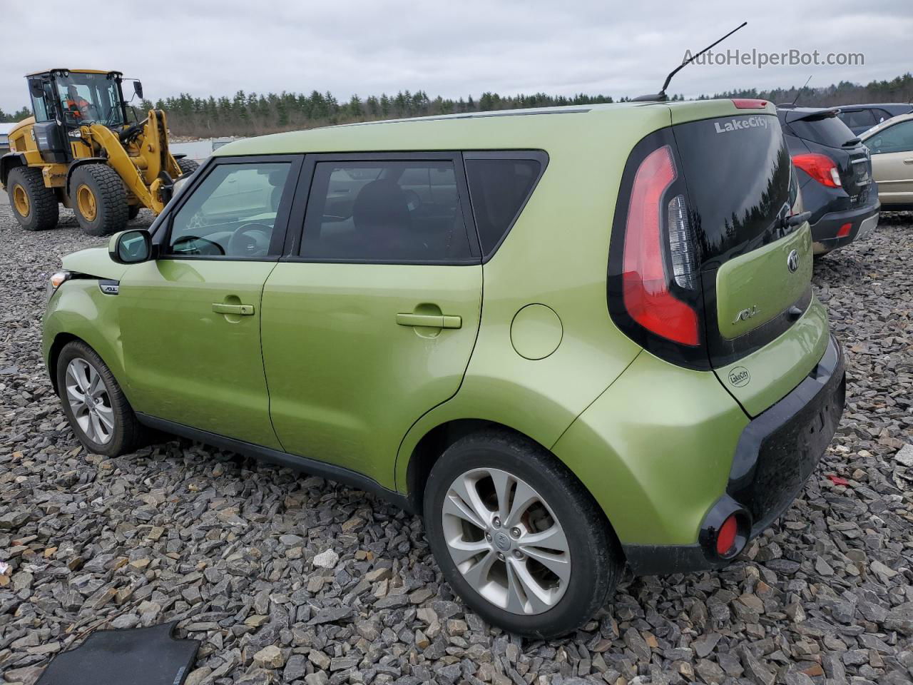 2016 Kia Soul + Зеленый vin: KNDJP3A53G7855157