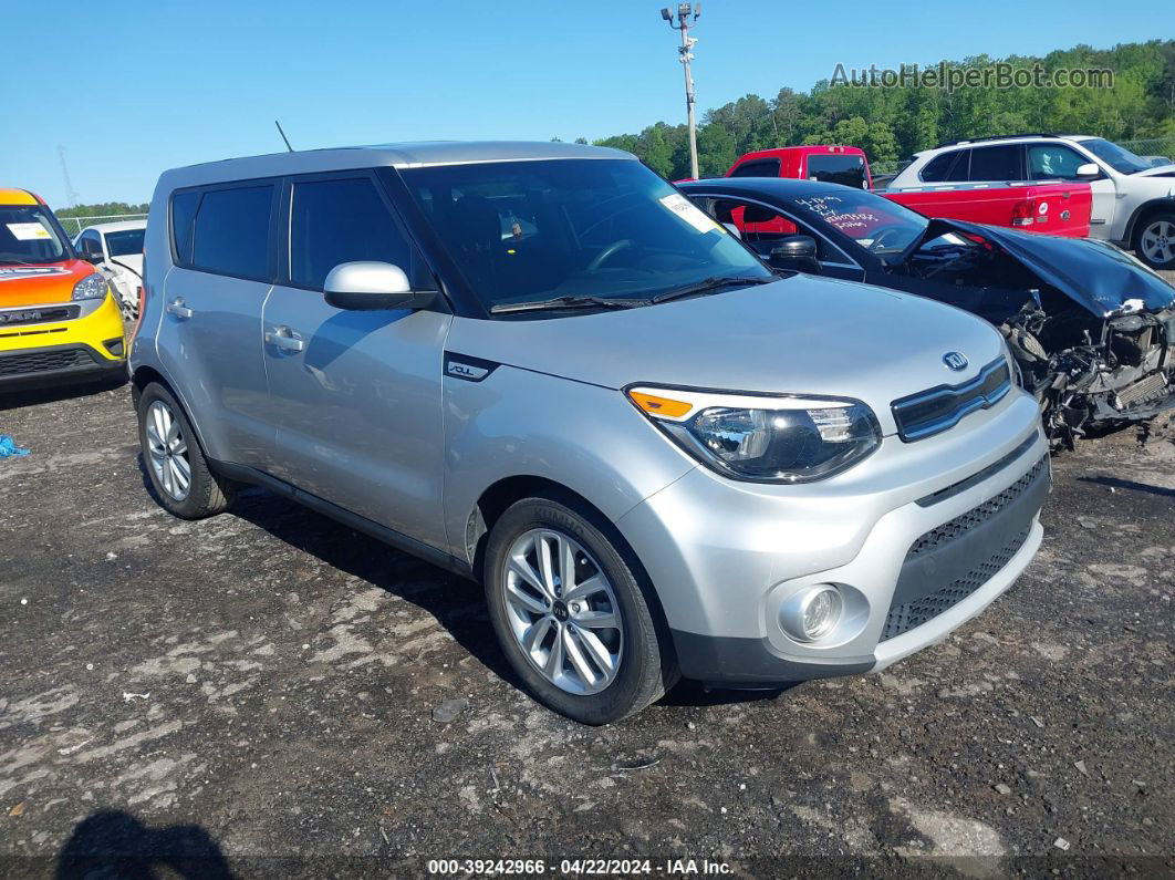 2019 Kia Soul + Silver vin: KNDJP3A53K7004839