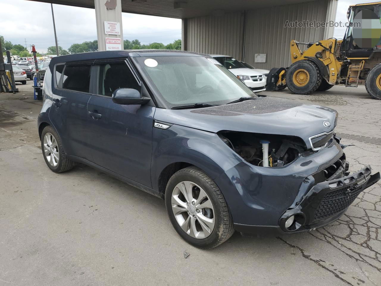 2016 Kia Soul + Gray vin: KNDJP3A54G7243193