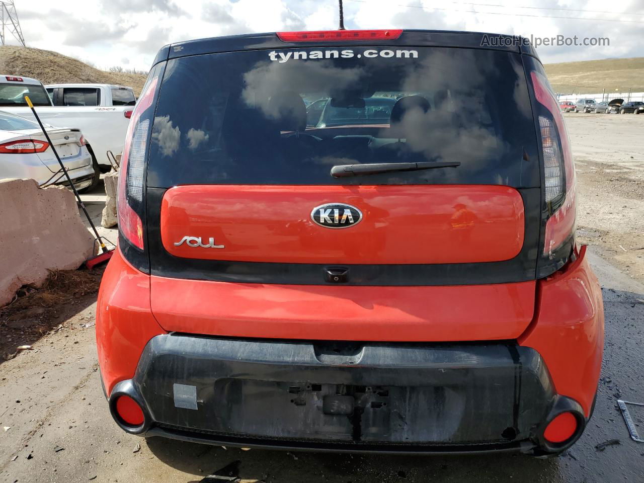 2016 Kia Soul + Red vin: KNDJP3A54G7244697