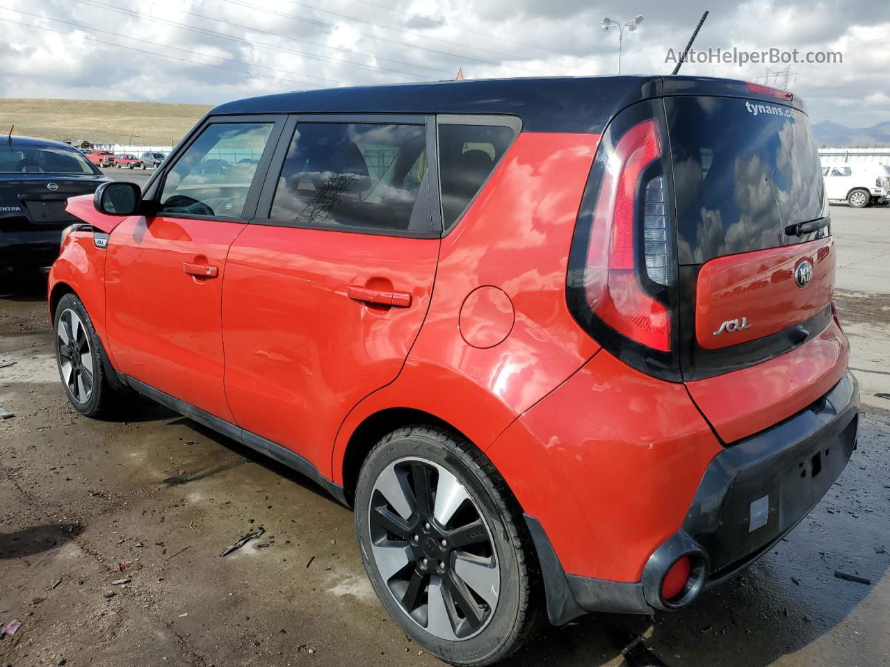 2016 Kia Soul + Красный vin: KNDJP3A54G7244697