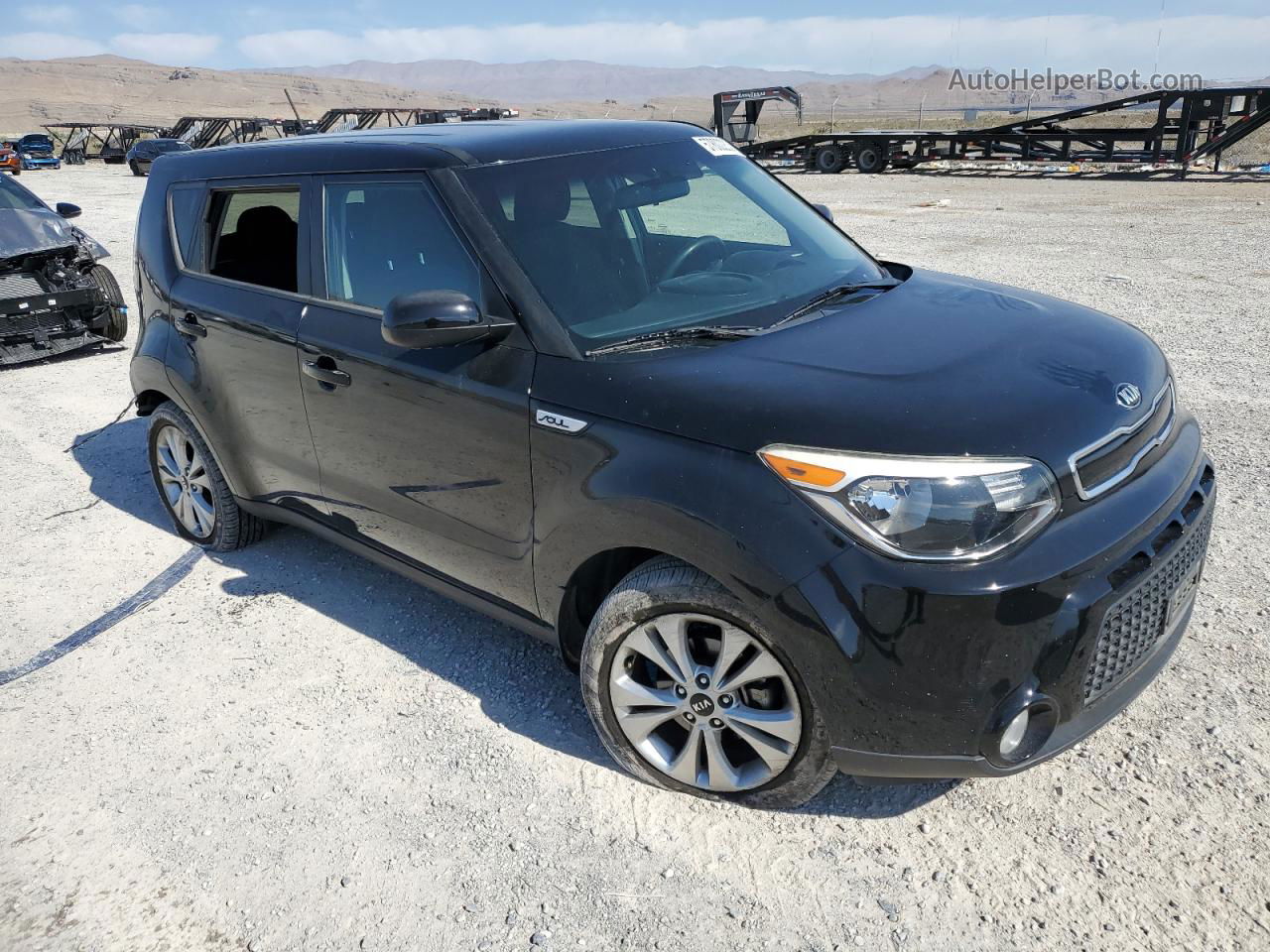 2016 Kia Soul + Черный vin: KNDJP3A54G7253318