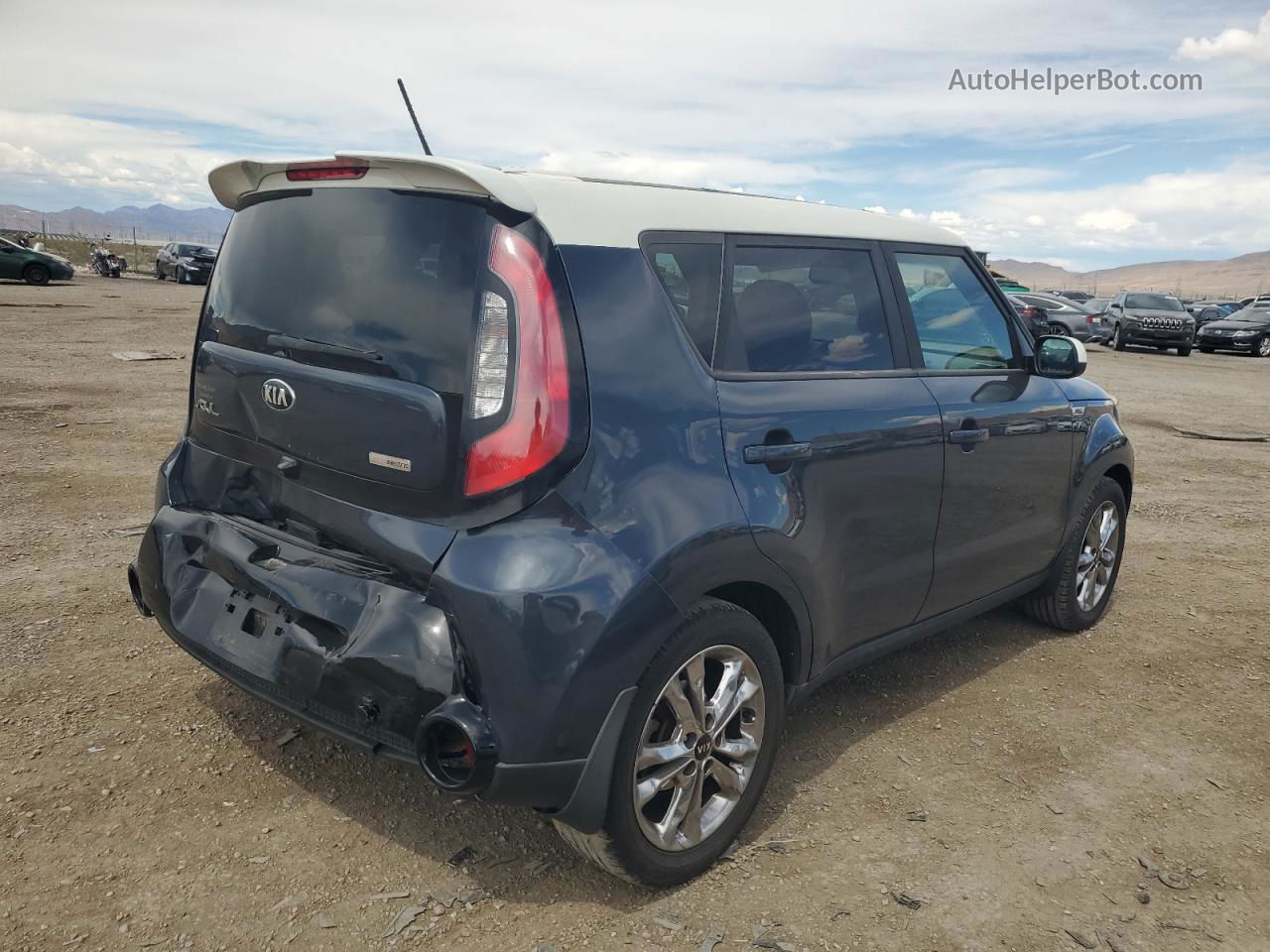 2016 Kia Soul + Синий vin: KNDJP3A54G7318488