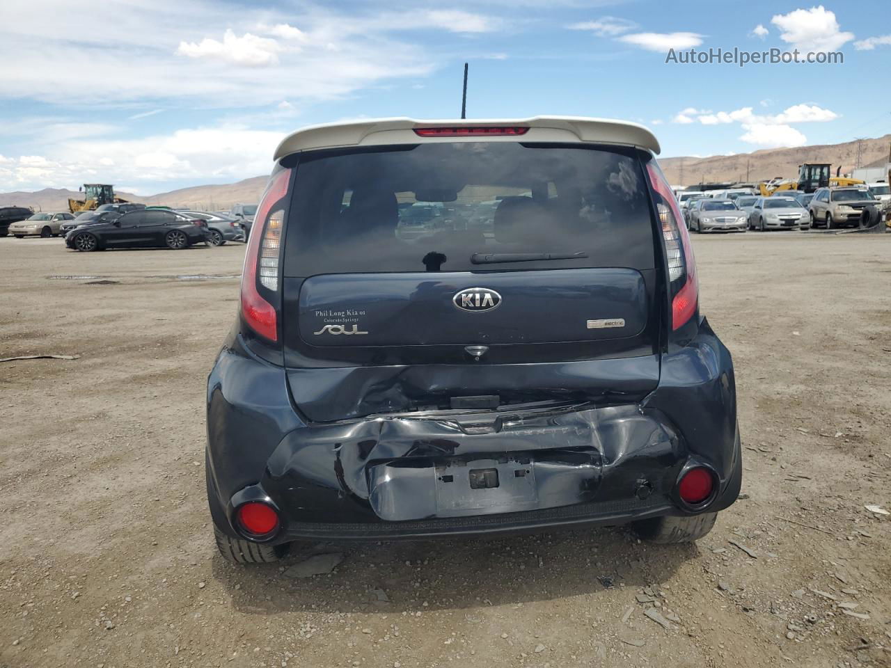 2016 Kia Soul + Blue vin: KNDJP3A54G7318488