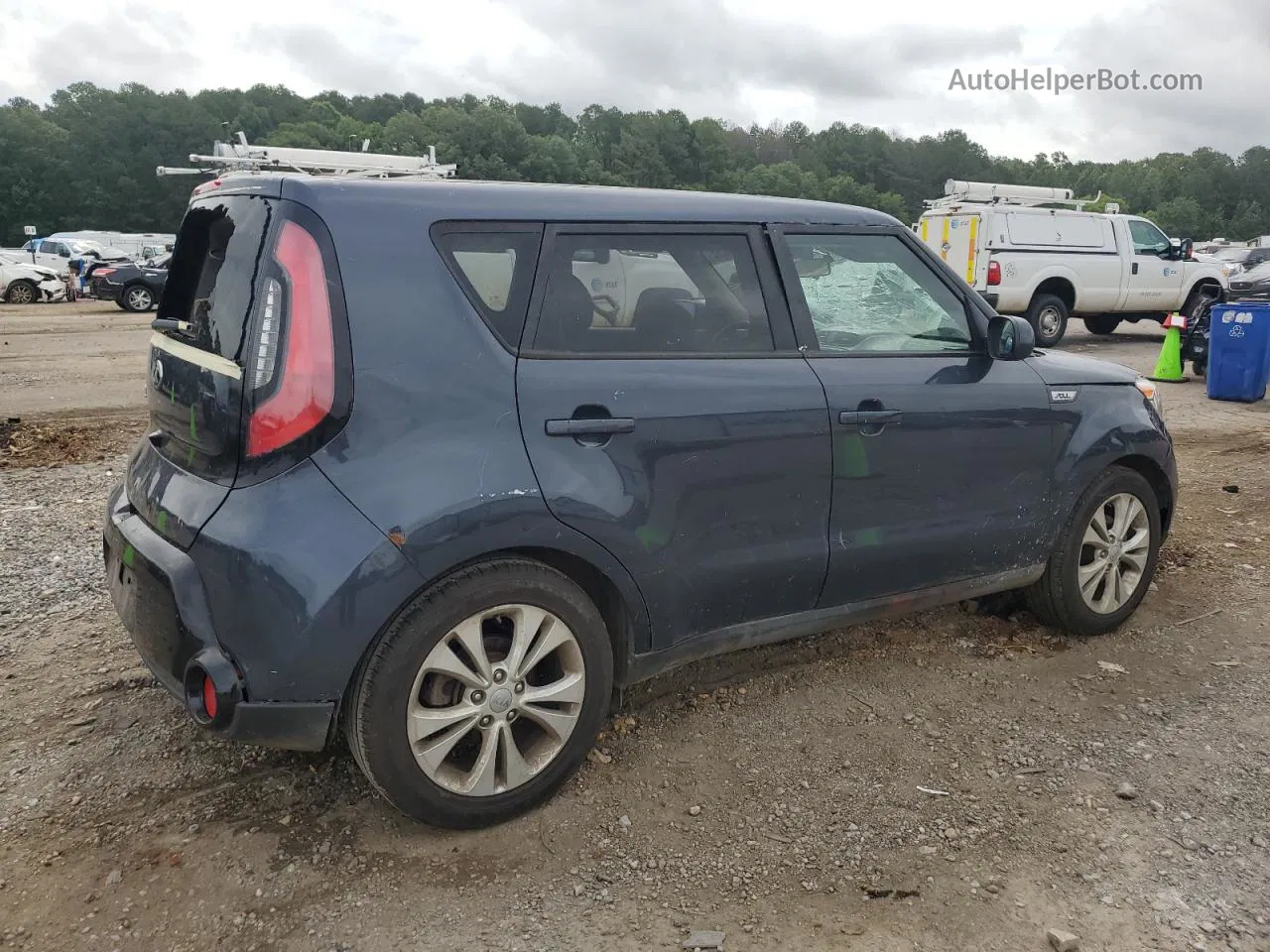 2016 Kia Soul + Blue vin: KNDJP3A54G7326011