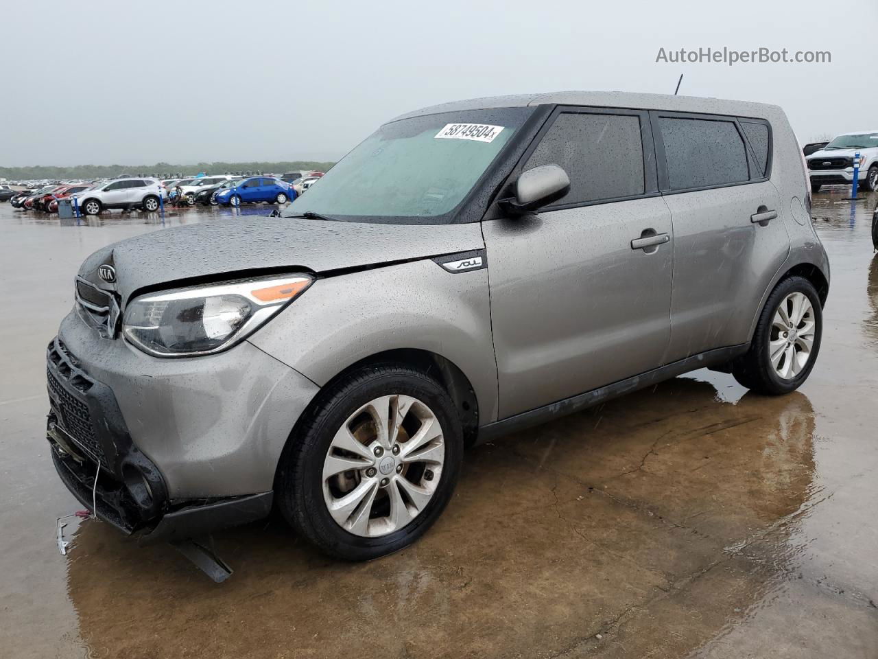 2016 Kia Soul + Серый vin: KNDJP3A54G7352799