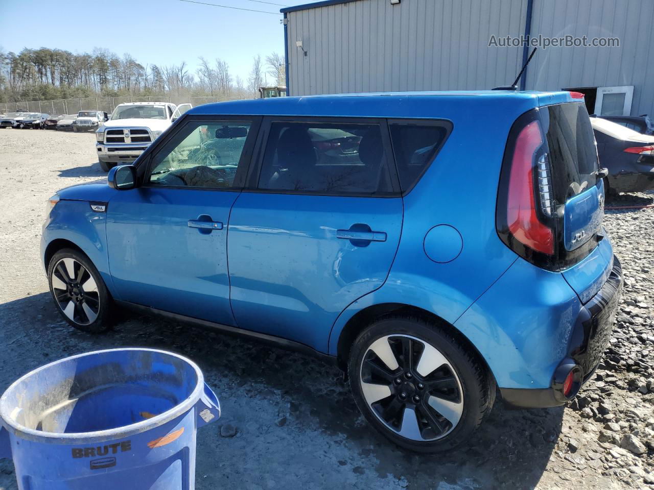 2016 Kia Soul + Blue vin: KNDJP3A54G7370512