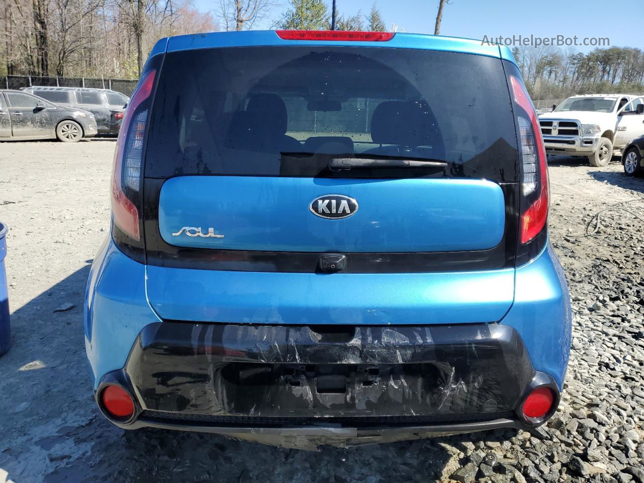 2016 Kia Soul + Blue vin: KNDJP3A54G7370512