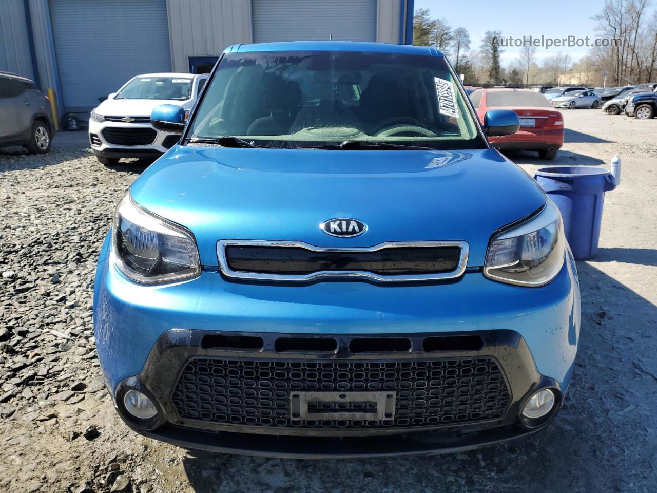 2016 Kia Soul + Blue vin: KNDJP3A54G7370512