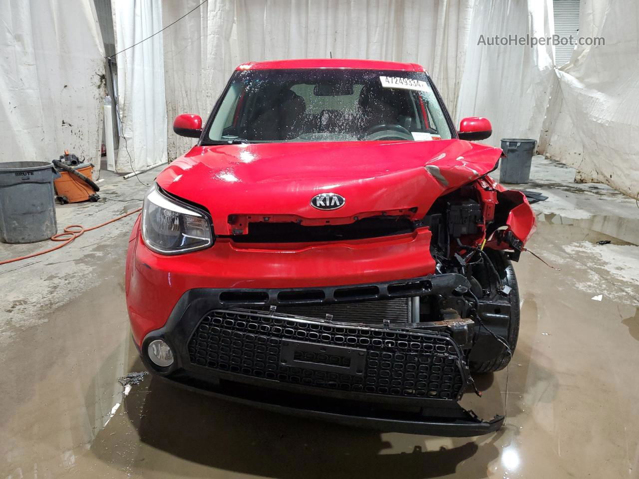 2016 Kia Soul + Red vin: KNDJP3A54G7866281