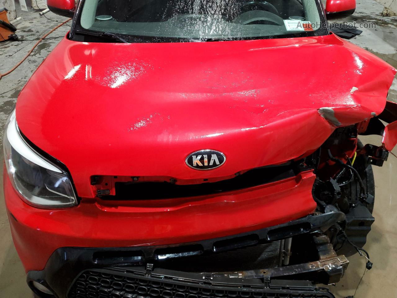 2016 Kia Soul + Red vin: KNDJP3A54G7866281