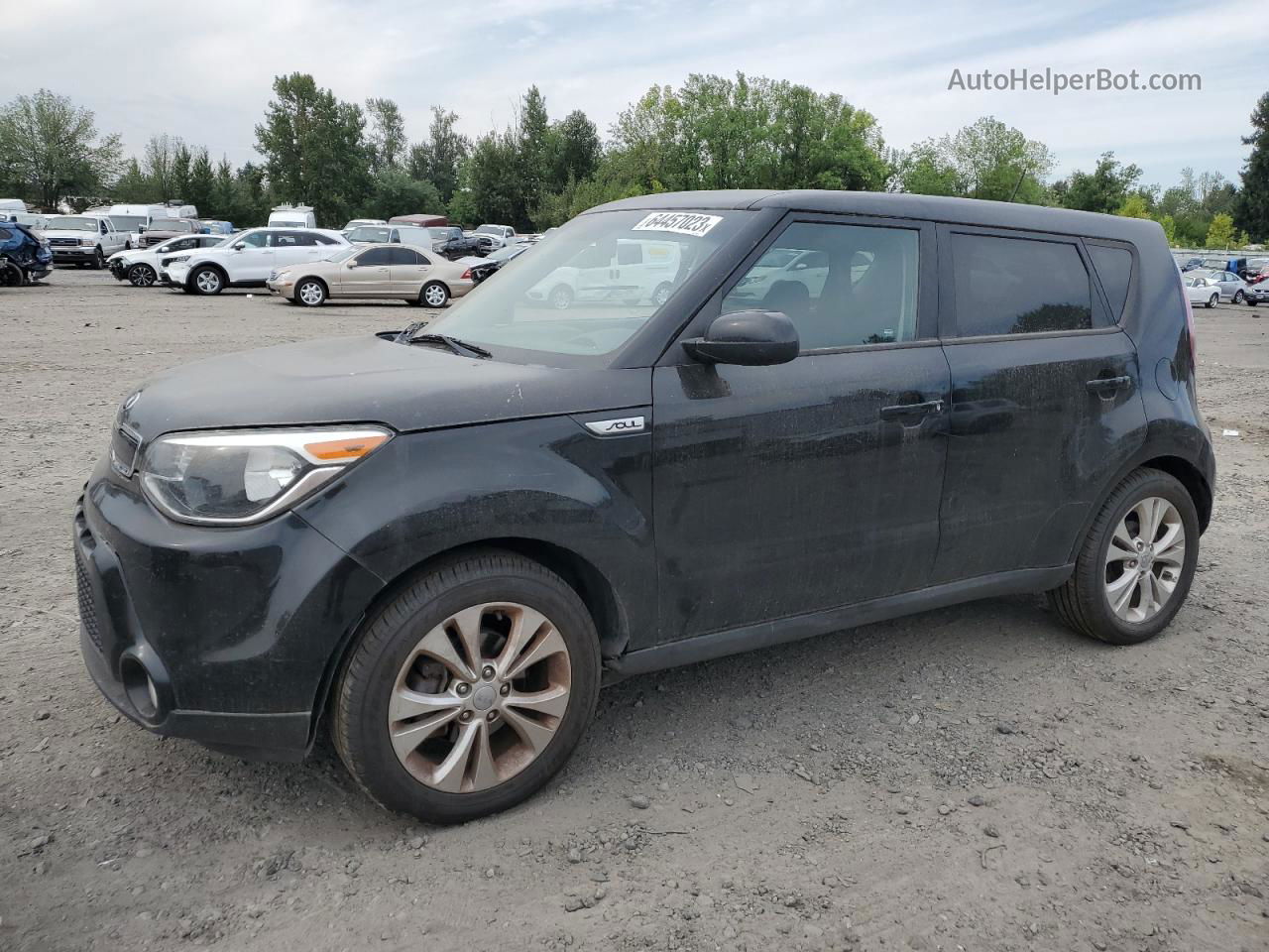 2016 Kia Soul + Черный vin: KNDJP3A55G7237371