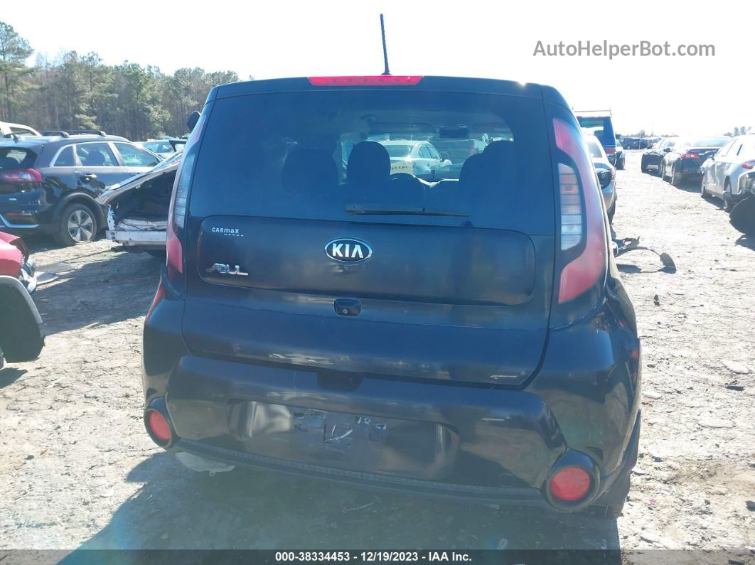 2016 Kia Soul + Черный vin: KNDJP3A55G7275991