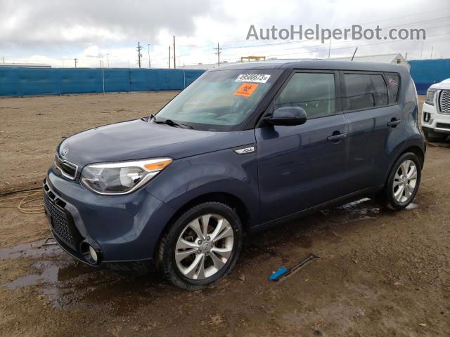 2016 Kia Soul + Blue vin: KNDJP3A55G7282696