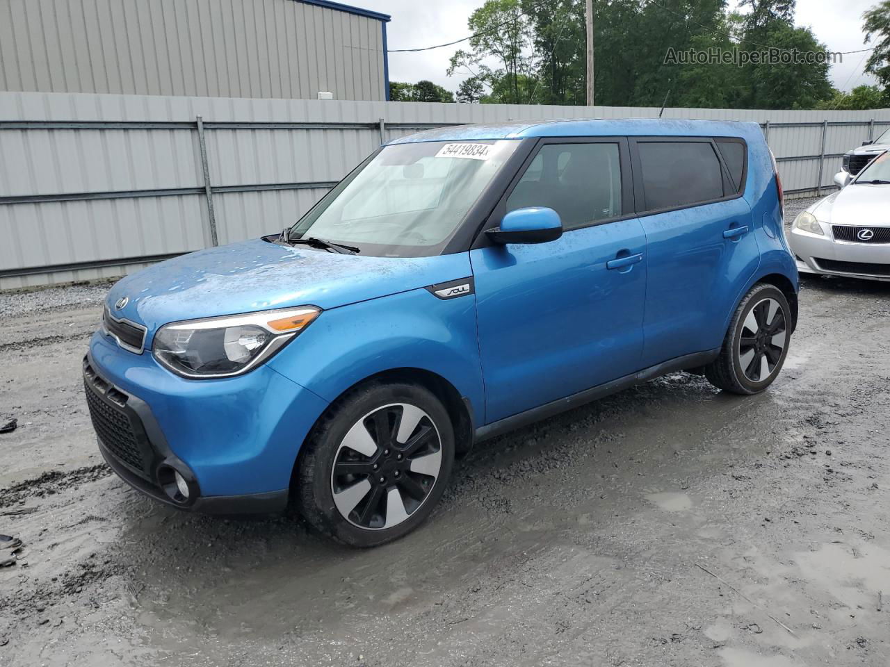 2016 Kia Soul + Blue vin: KNDJP3A55G7329998