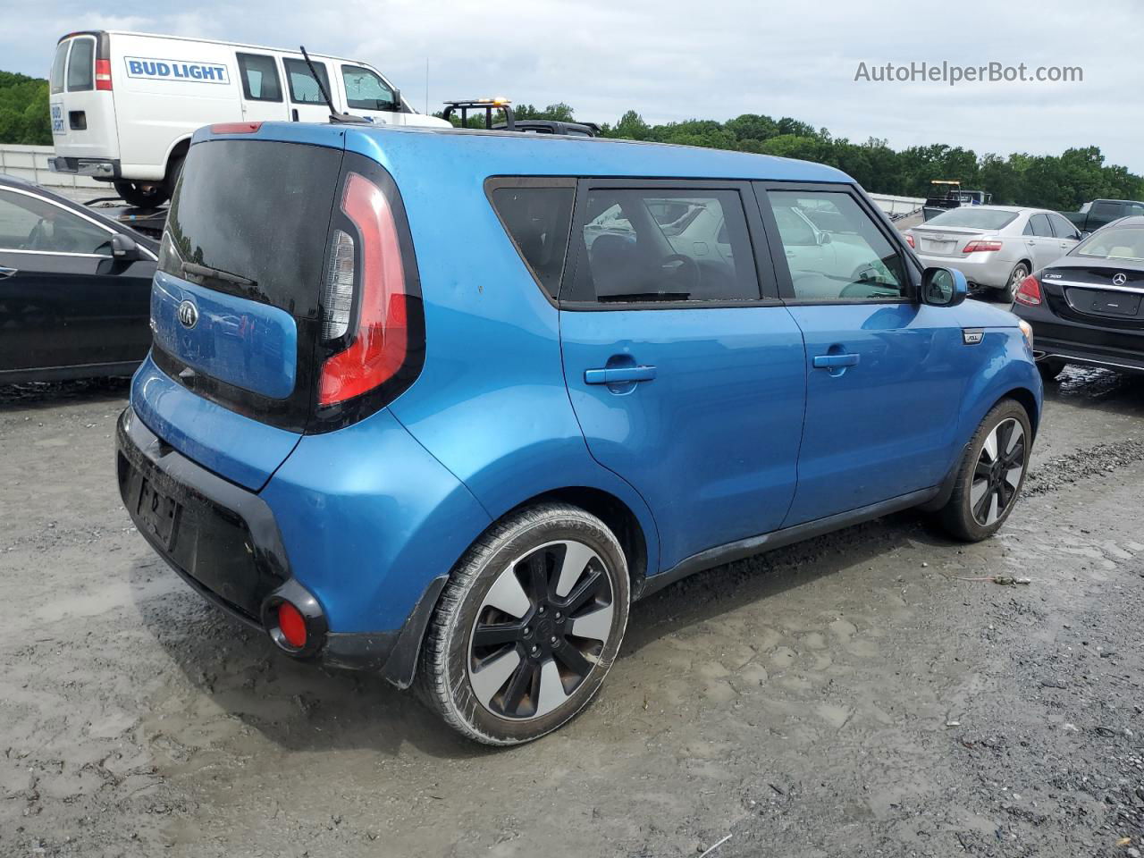 2016 Kia Soul + Blue vin: KNDJP3A55G7329998