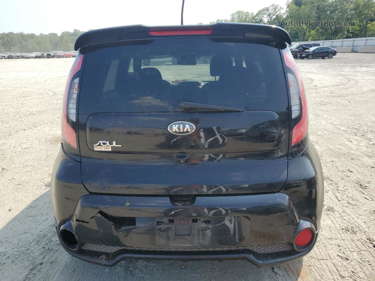 2016 Kia Soul + Black vin: KNDJP3A55G7352987