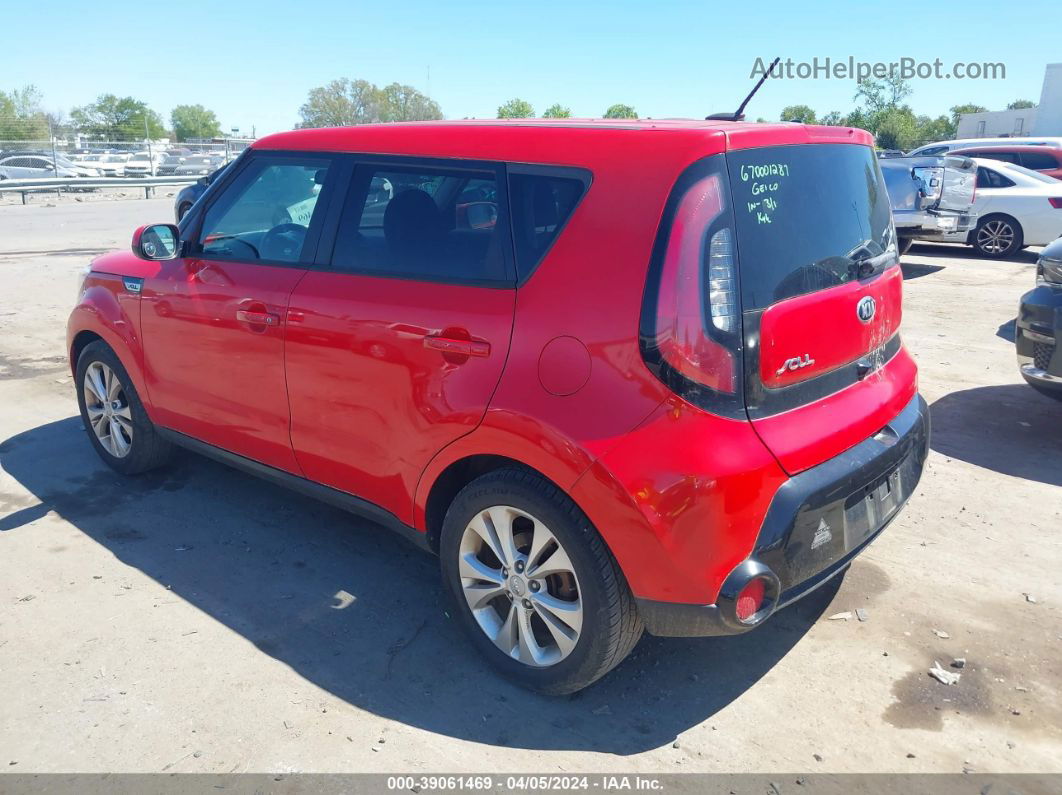 2016 Kia Soul + Red vin: KNDJP3A55G7833788