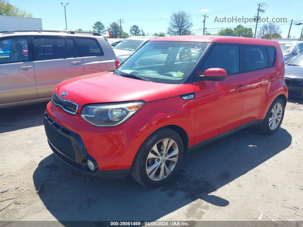 2016 Kia Soul + Red vin: KNDJP3A55G7833788