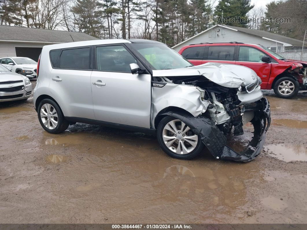 2016 Kia Soul + Silver vin: KNDJP3A55G7859744